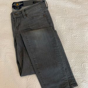 Lucky brand grey jeans